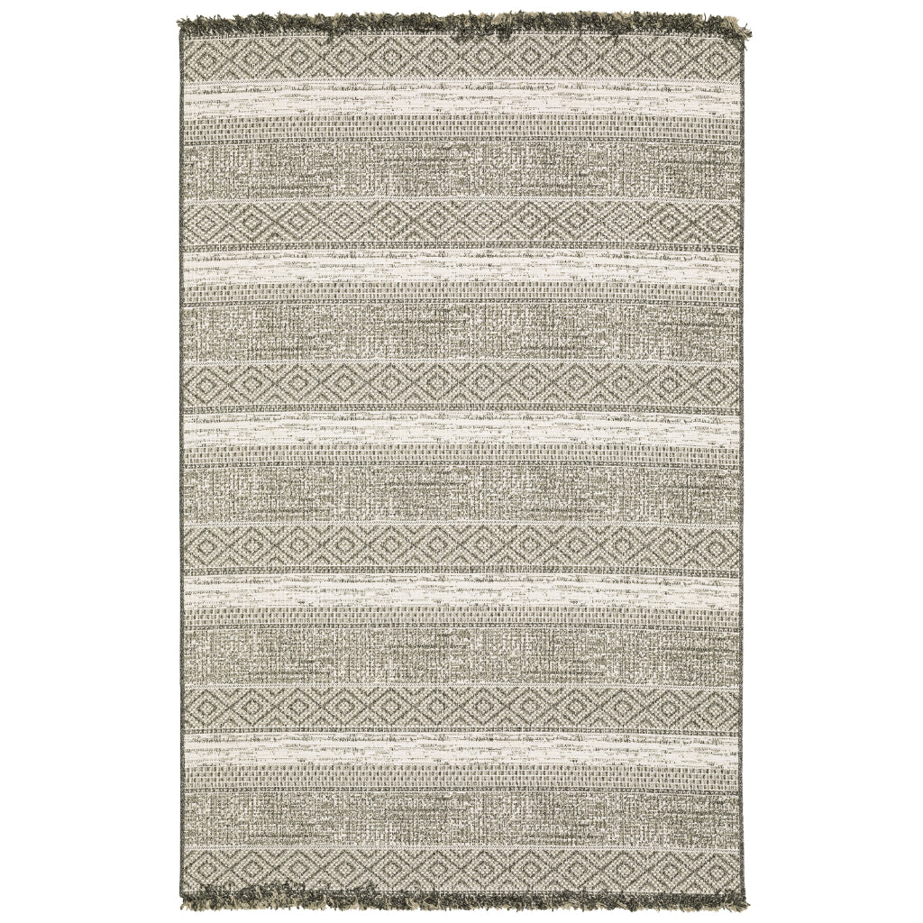 Oriental Weavers Gillian 1622E Multicolor Rectangle Indoor Area Rug - Ultimate Performance Stain Resistant Rug with Geometric Design-