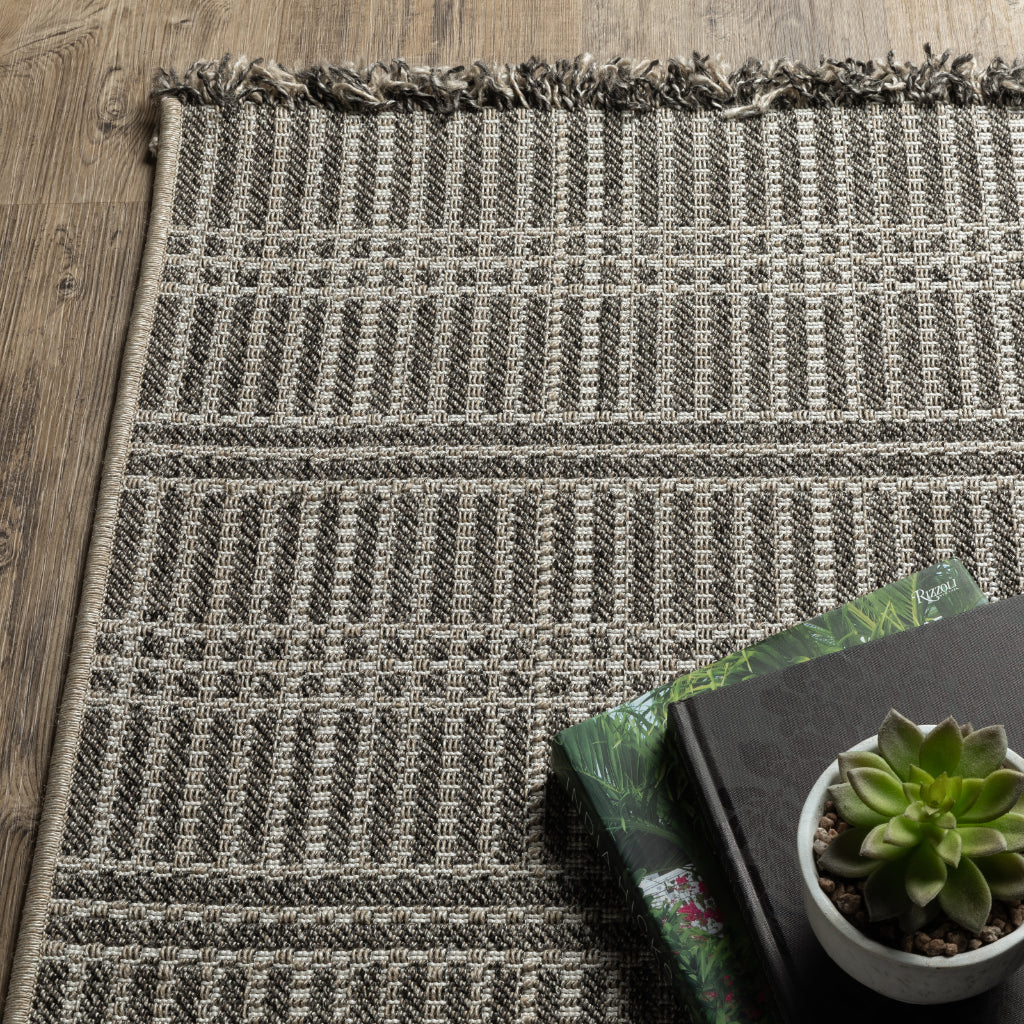 Oriental Weavers Gillian 163J4 Multicolor Rectangle Indoor Area Rug - Ultimate Performance Stain Resistant Rug with Geometric Design-