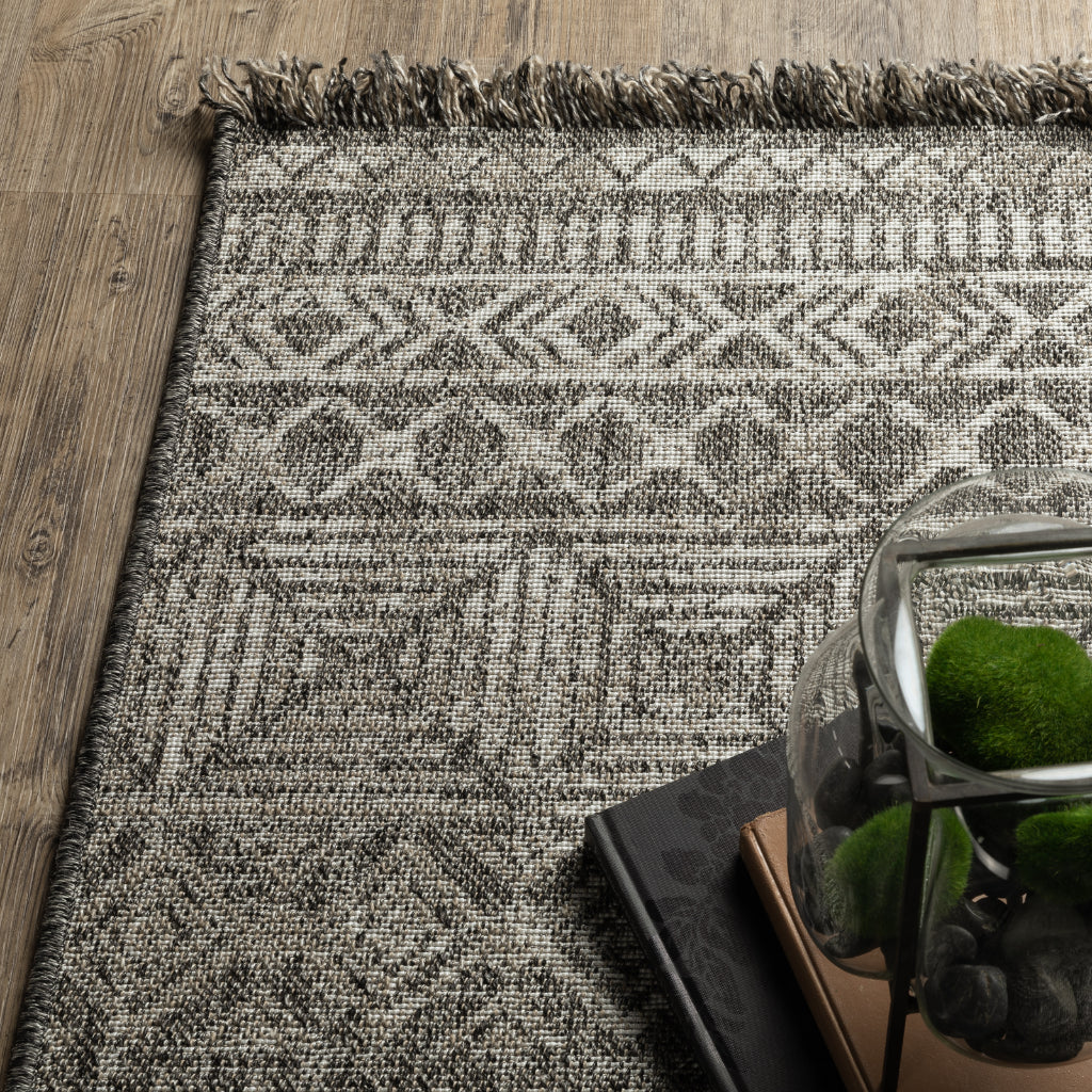 Oriental Weavers Gillian 4925A Multicolor Rectangle Indoor Area Rug - Ultimate Performance Stain Resistant Rug with Geometric Design-