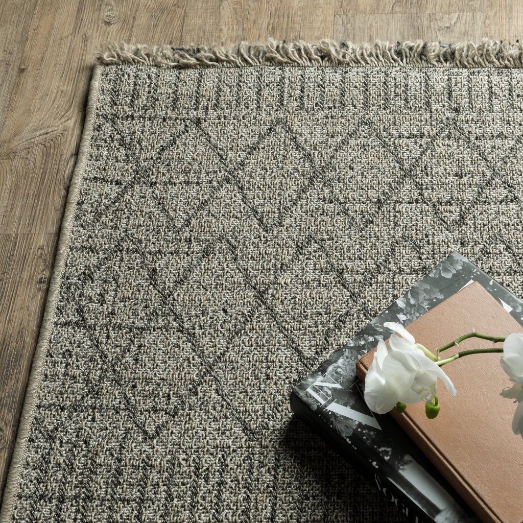 Oriental Weavers Gillian 5560J Multicolor Rectangle Indoor Area Rug - Ultimate Performance Stain Resistant Rug with Geometric Design-