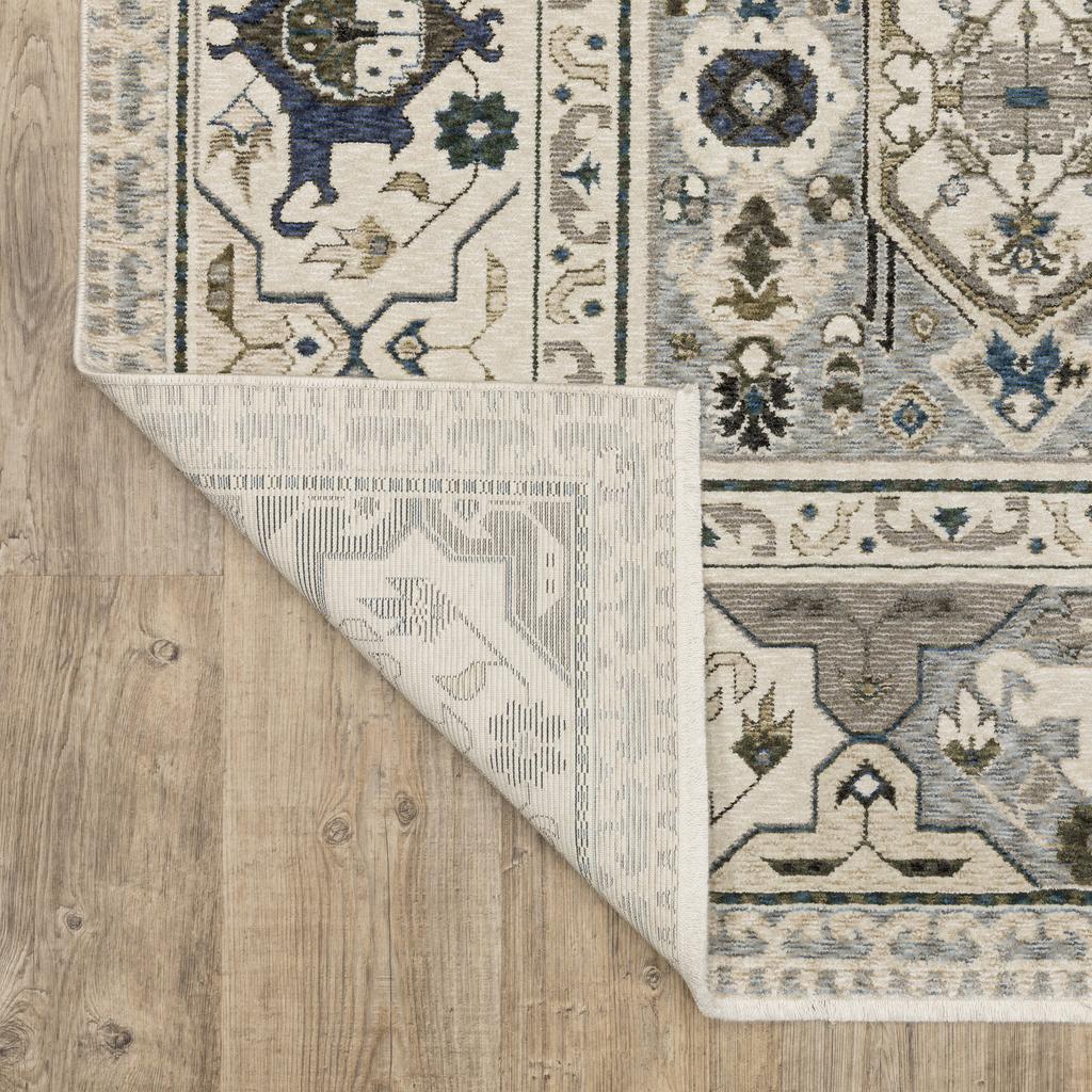 Oriental Weavers Hastings HA04U Ivory Rectangle Indoor Runner Oriental Pattern-