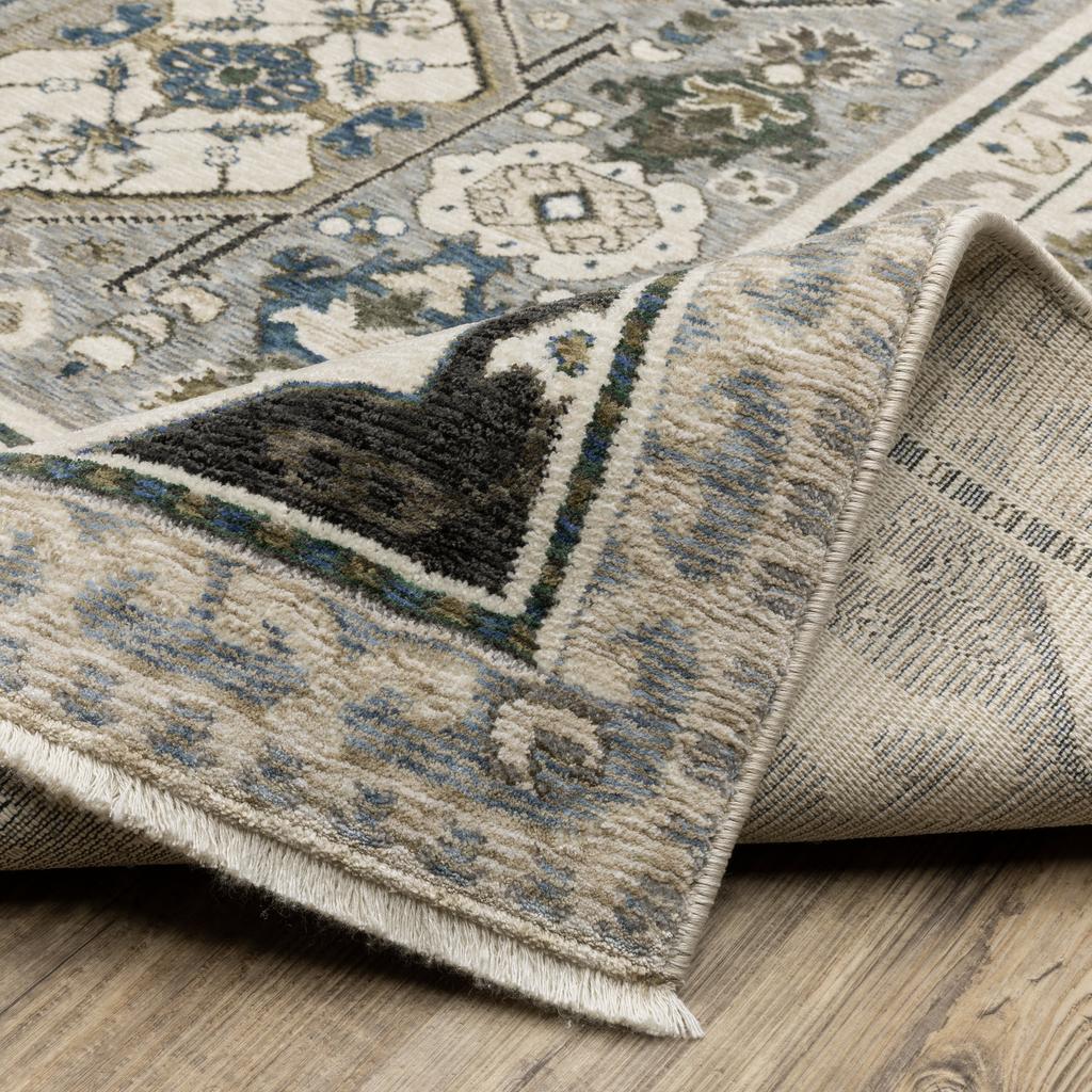 Oriental Weavers Hastings HA04U Ivory Rectangle Indoor Runner Oriental Pattern-