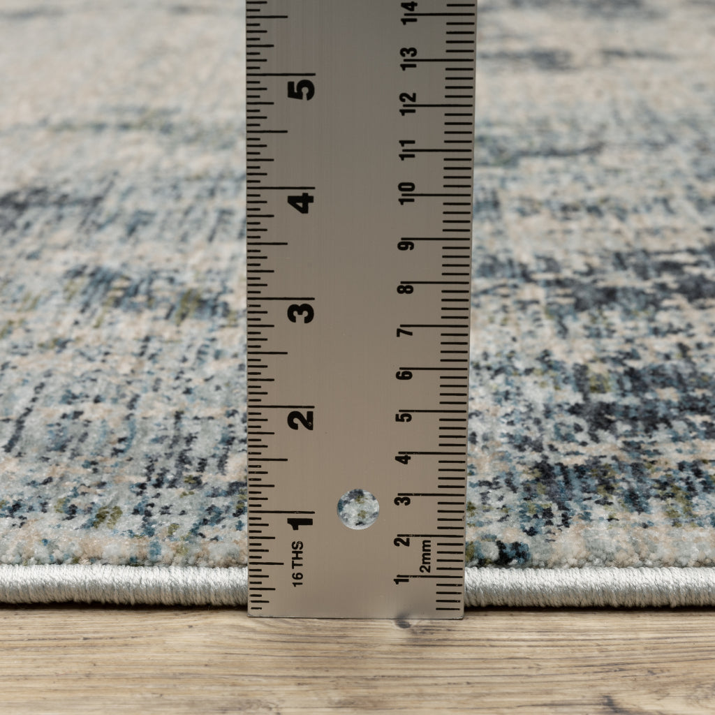 Oriental Weavers Hayden HAY04 Multicolor Rectangle Indoor Area Rug - Stain Resistant Abstract Rug-