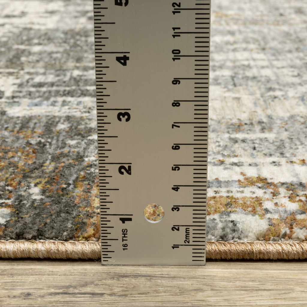 Oriental Weavers Hayden HAY06 Multicolor Rectangle Indoor Area Rug - Stain Resistant Abstract Rug-