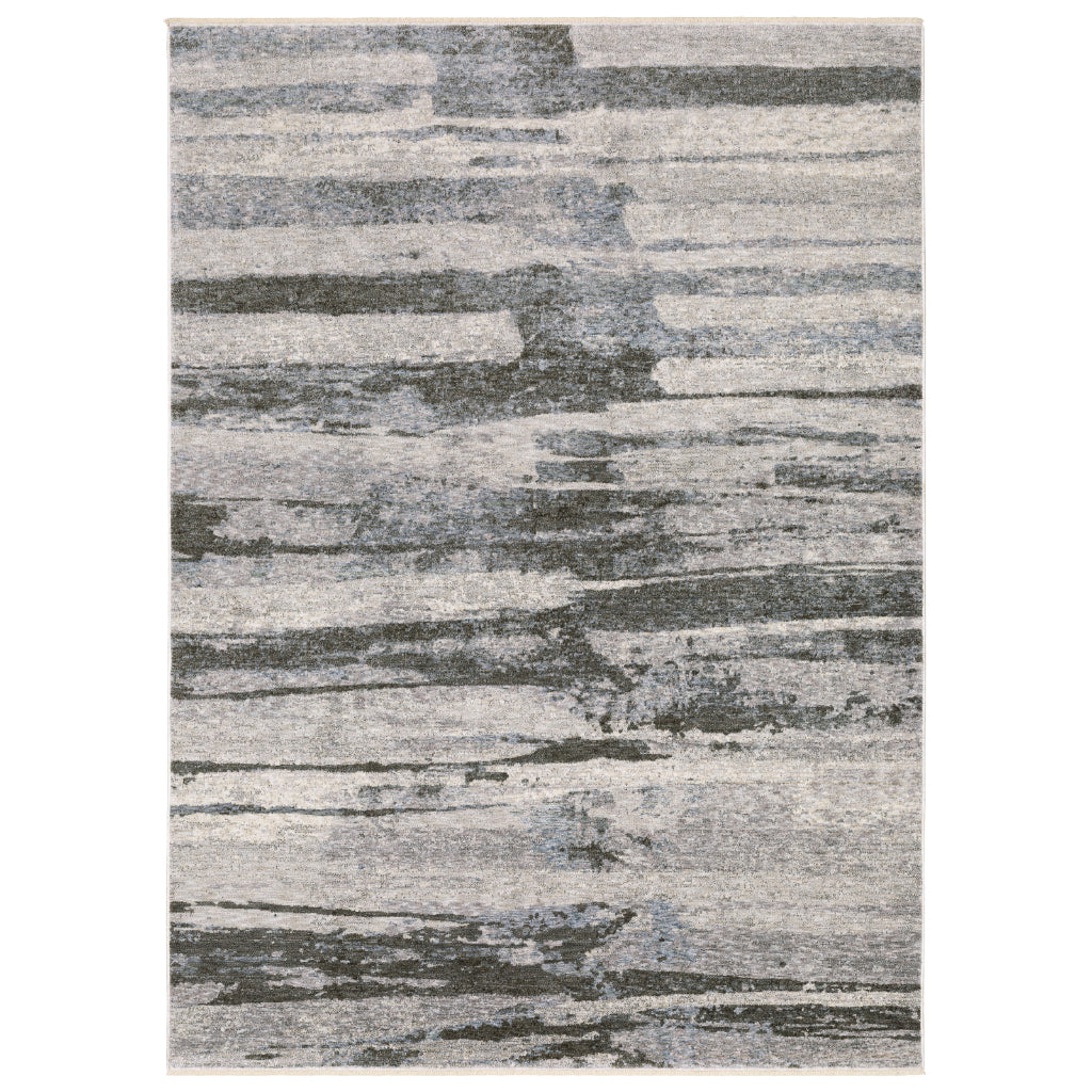 Oriental Weavers Hayden HAY07 Multicolor Rectangle Indoor Area Rug - Stain Resistant Abstract Rug-