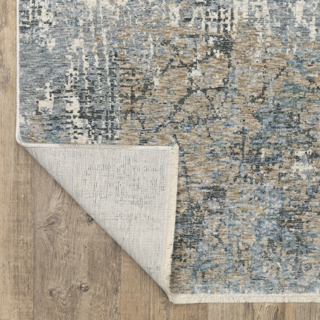 Oriental Weavers Hayden HAY08 Multicolor Rectangle Indoor Area Rug - Stain Resistant Abstract Rug-