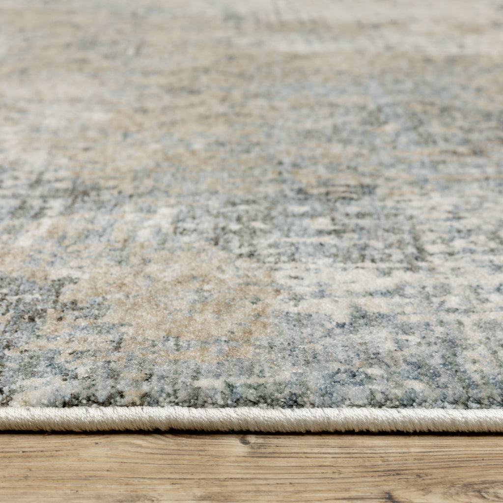 Oriental Weavers Hayden HAY08 Multicolor Rectangle Indoor Area Rug - Stain Resistant Abstract Rug-