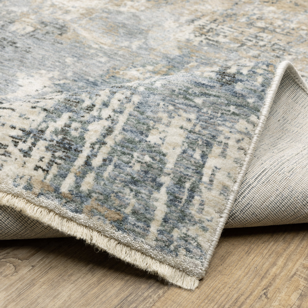 Oriental Weavers Hayden HAY08 Multicolor Rectangle Indoor Area Rug - Stain Resistant Abstract Rug-