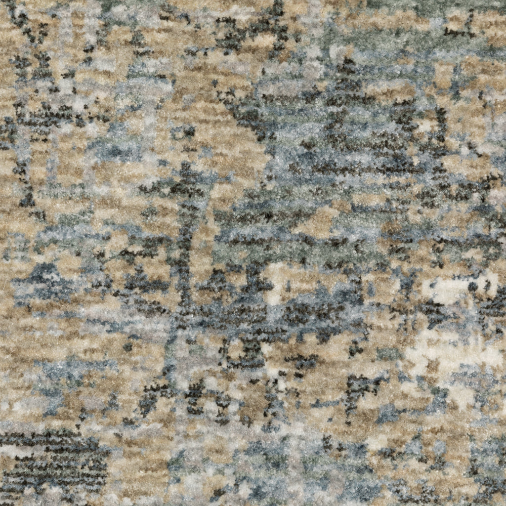 Oriental Weavers Hayden HAY08 Multicolor Rectangle Indoor Area Rug - Stain Resistant Abstract Rug-