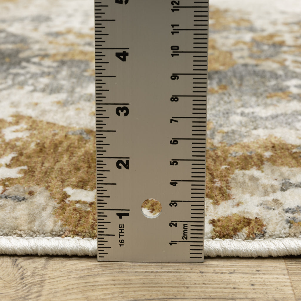 Oriental Weavers Hayden HAY10 Multicolor Rectangle Indoor Area Rug - Stain Resistant Abstract Rug-