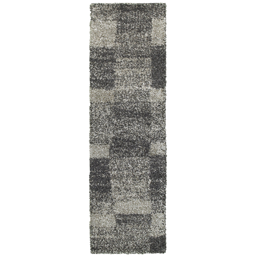 Oriental Weavers Henderson 531Z1 Multicolor Rectangle Indoor Runner - Luxurious Stain Resistant Shag Rug with Geometric Design-