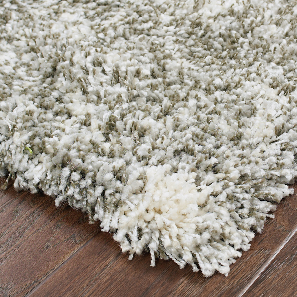Oriental Weavers Henderson 5503H Gray Rectangle Indoor Runner - Luxurious Stain Resistant Shag Rug with Abstract Design-