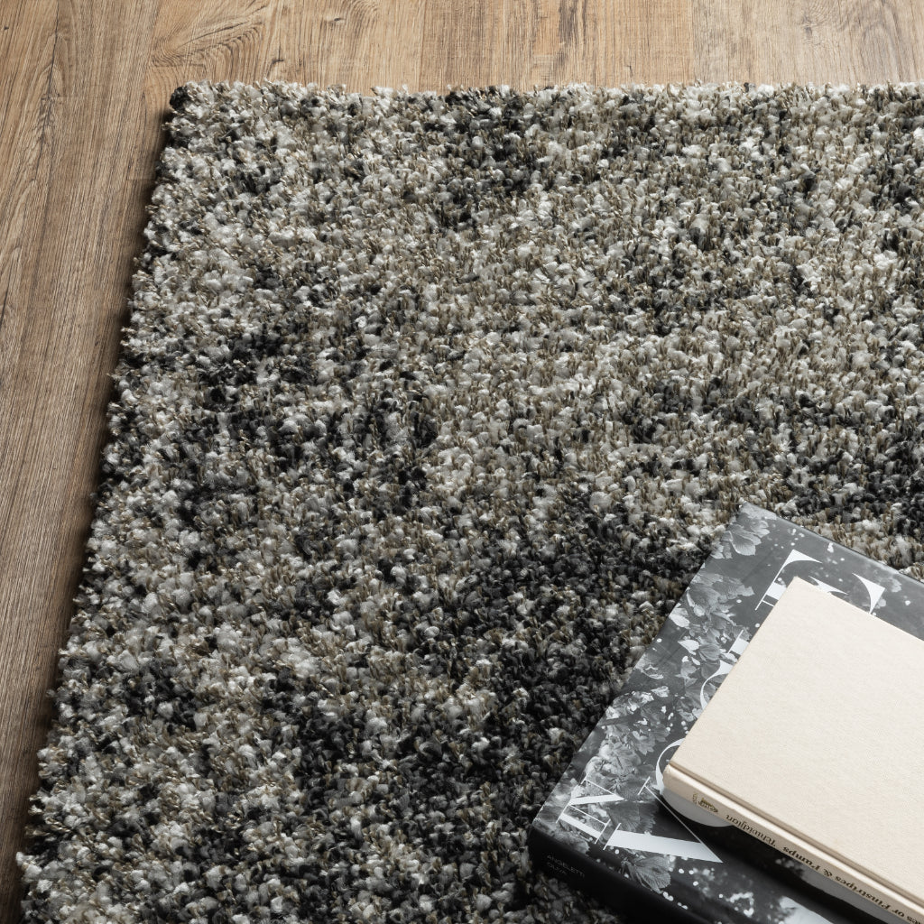 Oriental Weavers Henderson 5503Z Multicolor Rectangle Indoor Area Rug - Luxurious Stain Resistant Shag Rug with Abstract Design-