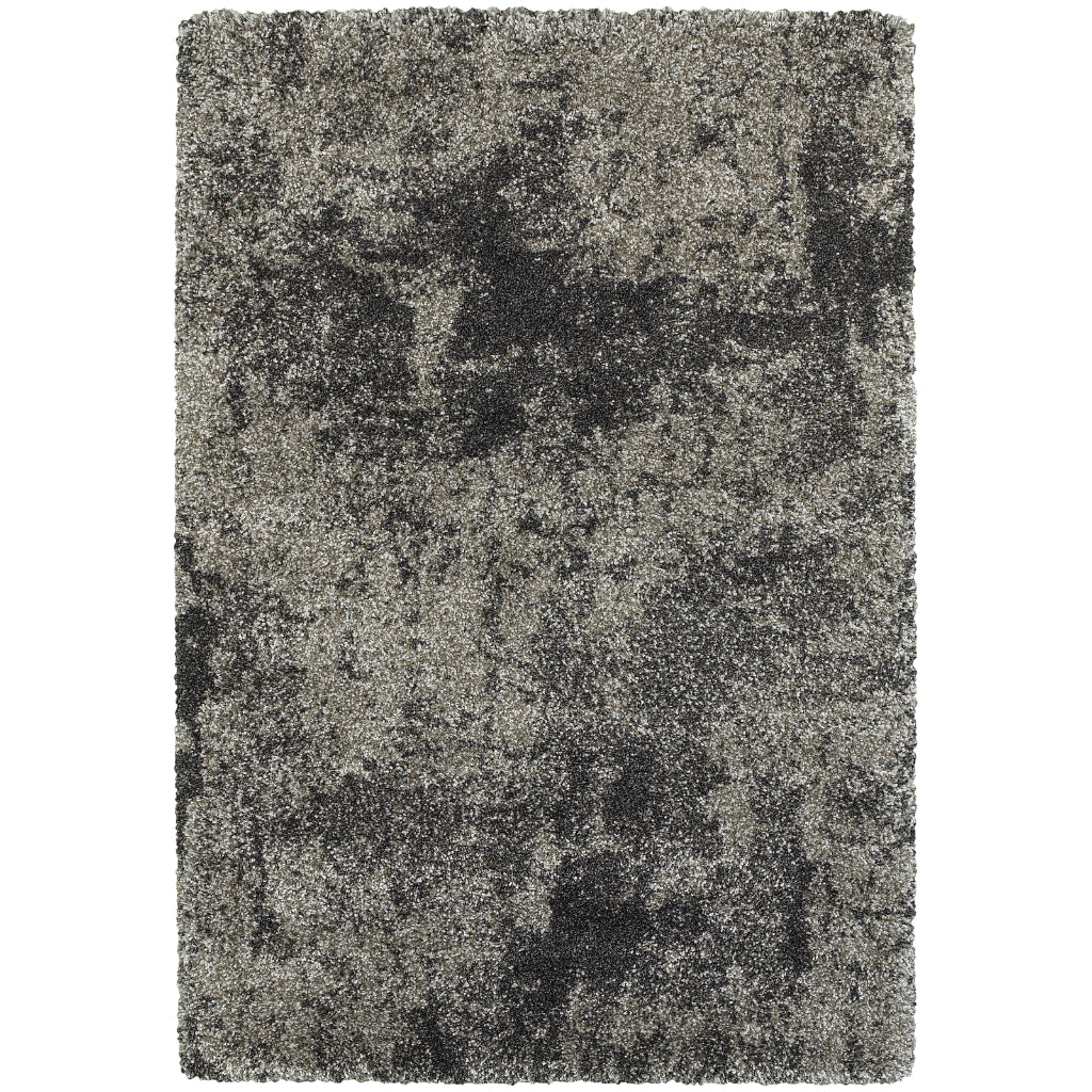 Oriental Weavers Henderson 5503Z Multicolor Rectangle Indoor Area Rug - Luxurious Stain Resistant Shag Rug with Abstract Design-