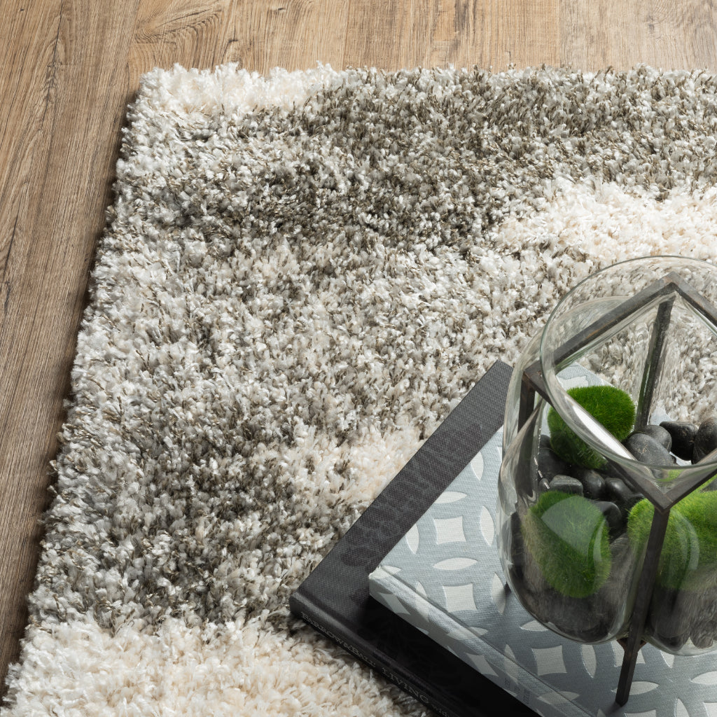 Oriental Weavers Henderson 565J9 Multicolor Rectangle Indoor Area Rug - Luxurious Stain Resistant Shag Rug with Geometric Design-