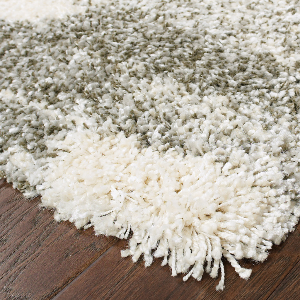 Oriental Weavers Henderson 565J9 Multicolor Rectangle Indoor Runner - Luxurious Stain Resistant Shag Rug with Geometric Design-