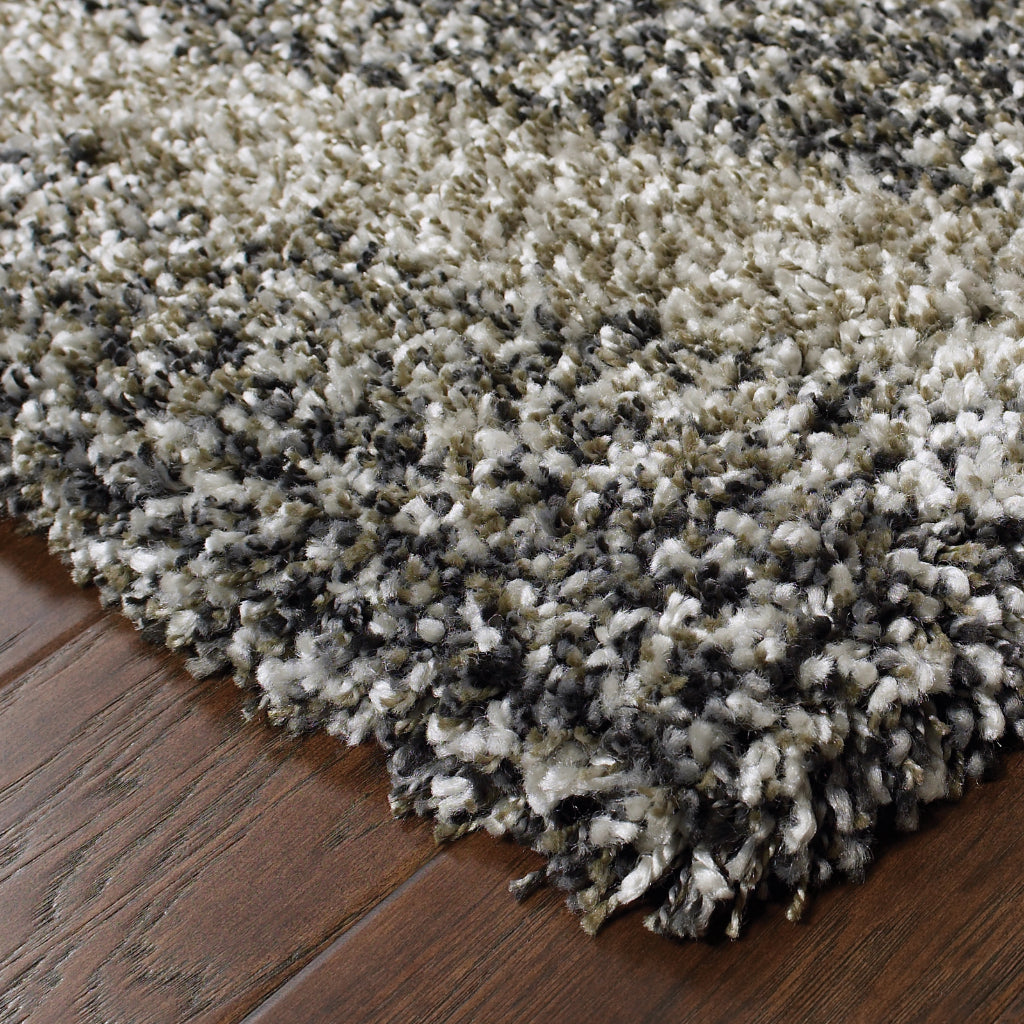 Oriental Weavers Henderson 5992E Multicolor Rectangle Indoor Area Rug - Luxurious Stain Resistant Shag Rug with Abstract Design-