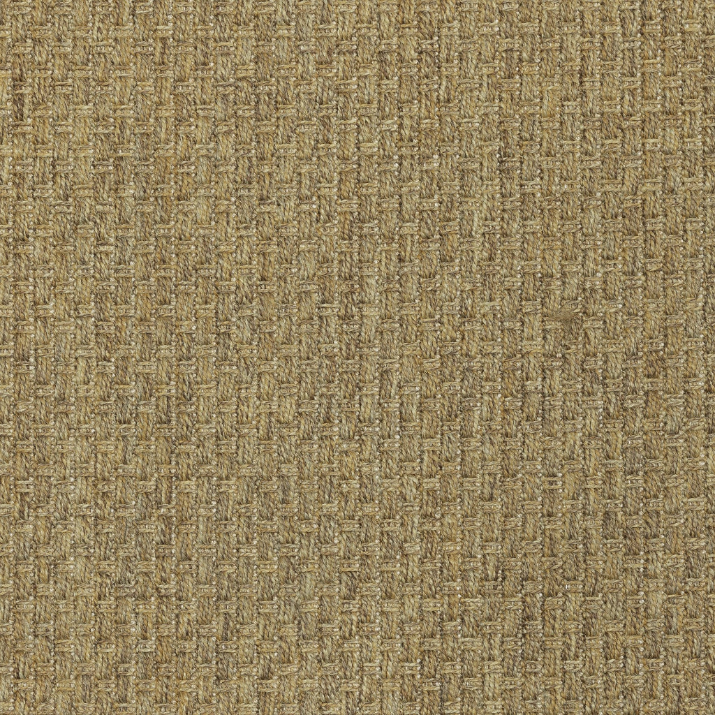 Oriental Weavers Karavia 2160N Tan Round Indoor / Outdoor Area Rug - Stain Resistant Machine Made Rug for Dining & Living Spaces-
