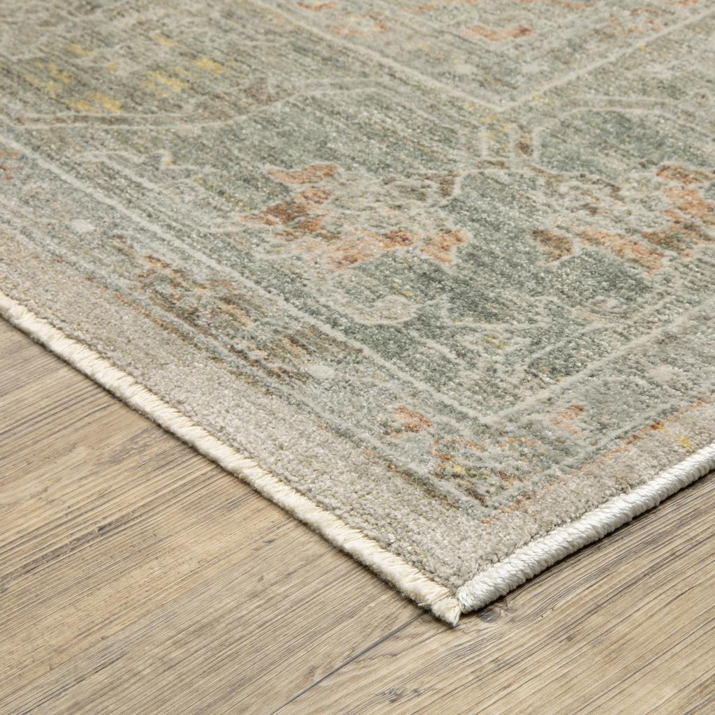Oriental Weavers Keaton KEA02 Beige Rectangle Indoor Runner Oriental Pattern-