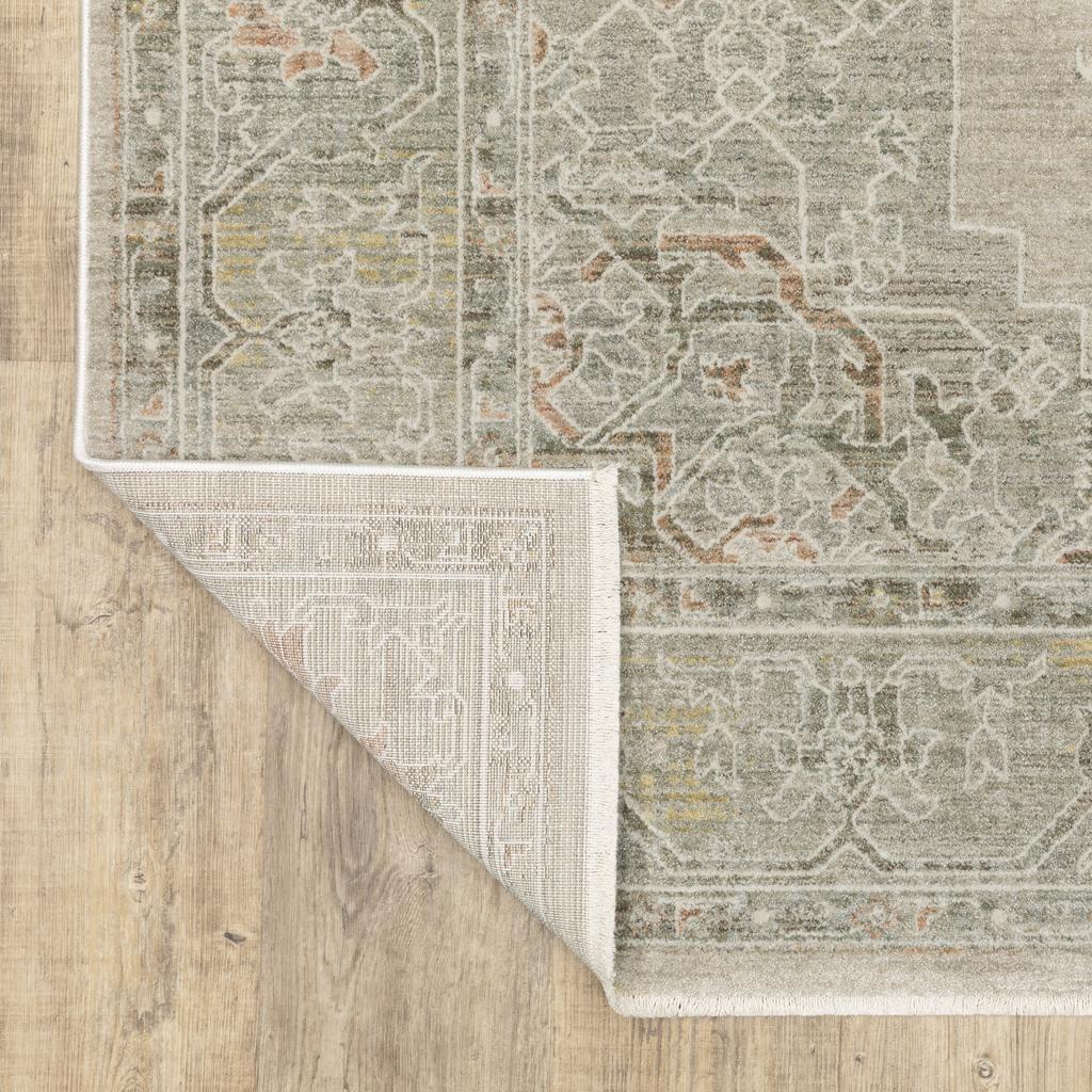 Oriental Weavers Keaton KEA02 Beige Rectangle Indoor Runner Oriental Pattern-