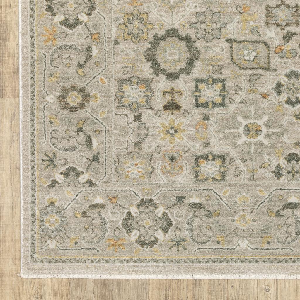 Oriental Weavers Keaton KEA06 Beige Rectangle Indoor Runner Oriental Pattern-