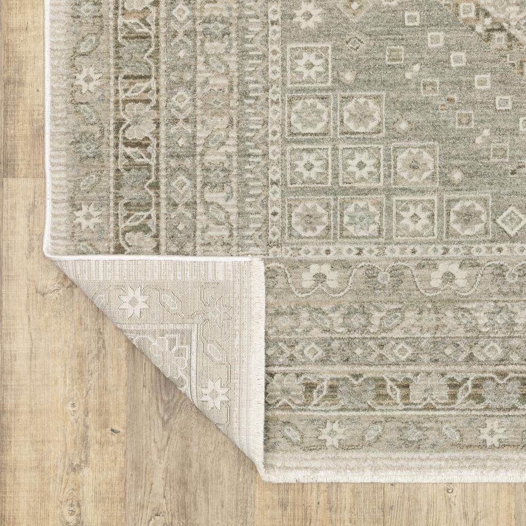 Oriental Weavers Keaton KEA08 Beige Rectangle Indoor Runner Oriental Pattern-
