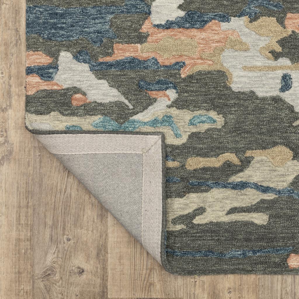 Oriental Weavers Kipton KIP01 Grey Rectangle Indoor Area Rug Abstract Pattern-