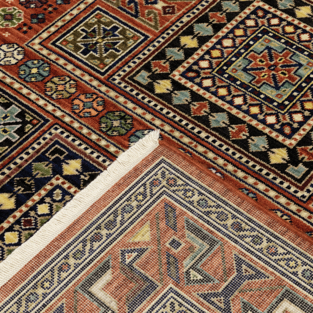 Oriental Weavers Lilihan 002C6 Multicolor Rectangle Indoor Runner - Soft & Durable Low Pile Rug with Geometric Design-