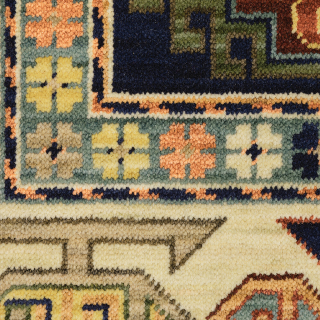 Oriental Weavers Lilihan 041H6 Multicolor Rectangle Indoor Runner - Soft & Durable Low Pile Rug with Medallion Design-