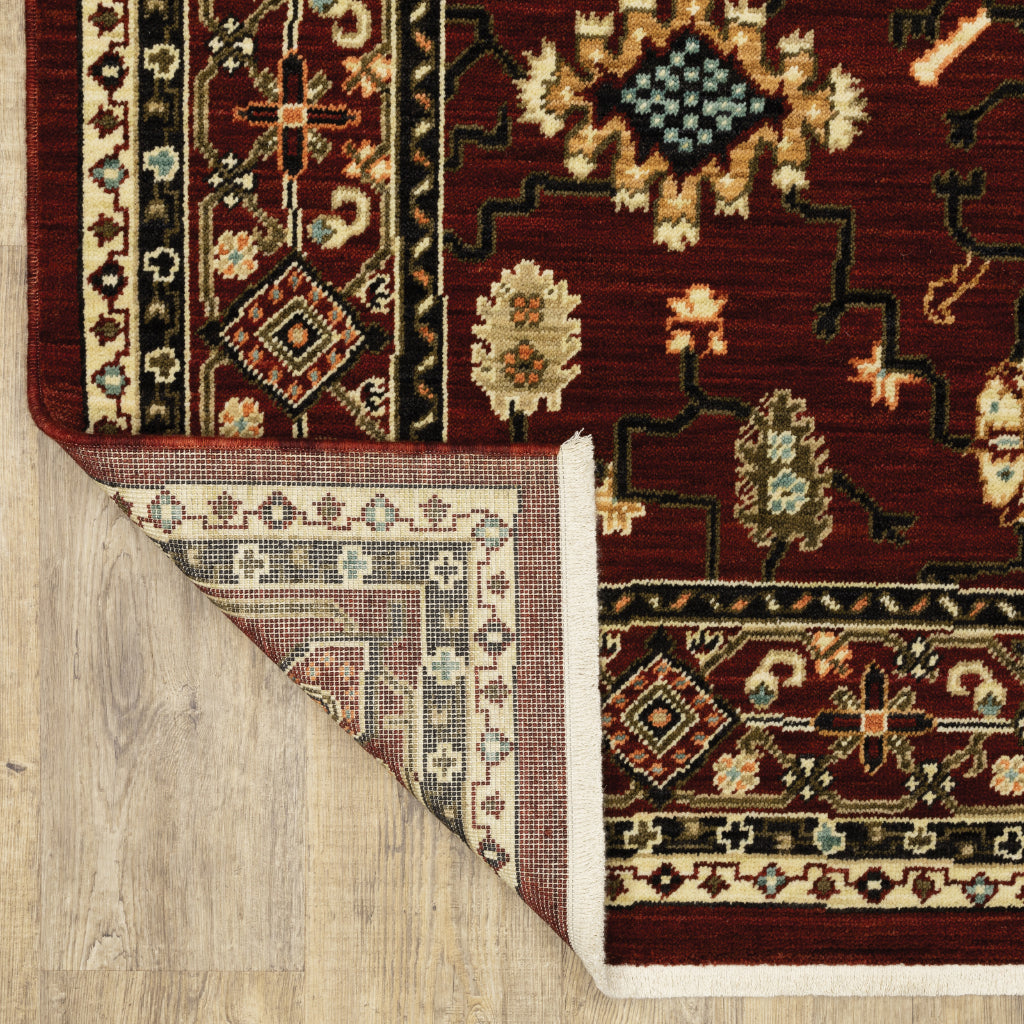 Oriental Weavers Lilihan 043S6 Multicolor Rectangle Indoor Runner - Soft & Durable Low Pile Rug with Oriental Design-