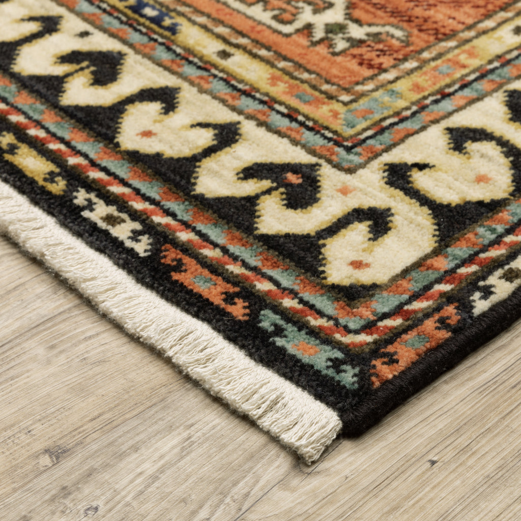 Oriental Weavers Lilihan 051K6 Multicolor Rectangle Indoor Runner - Soft & Durable Low Pile Rug with Medallion Design-