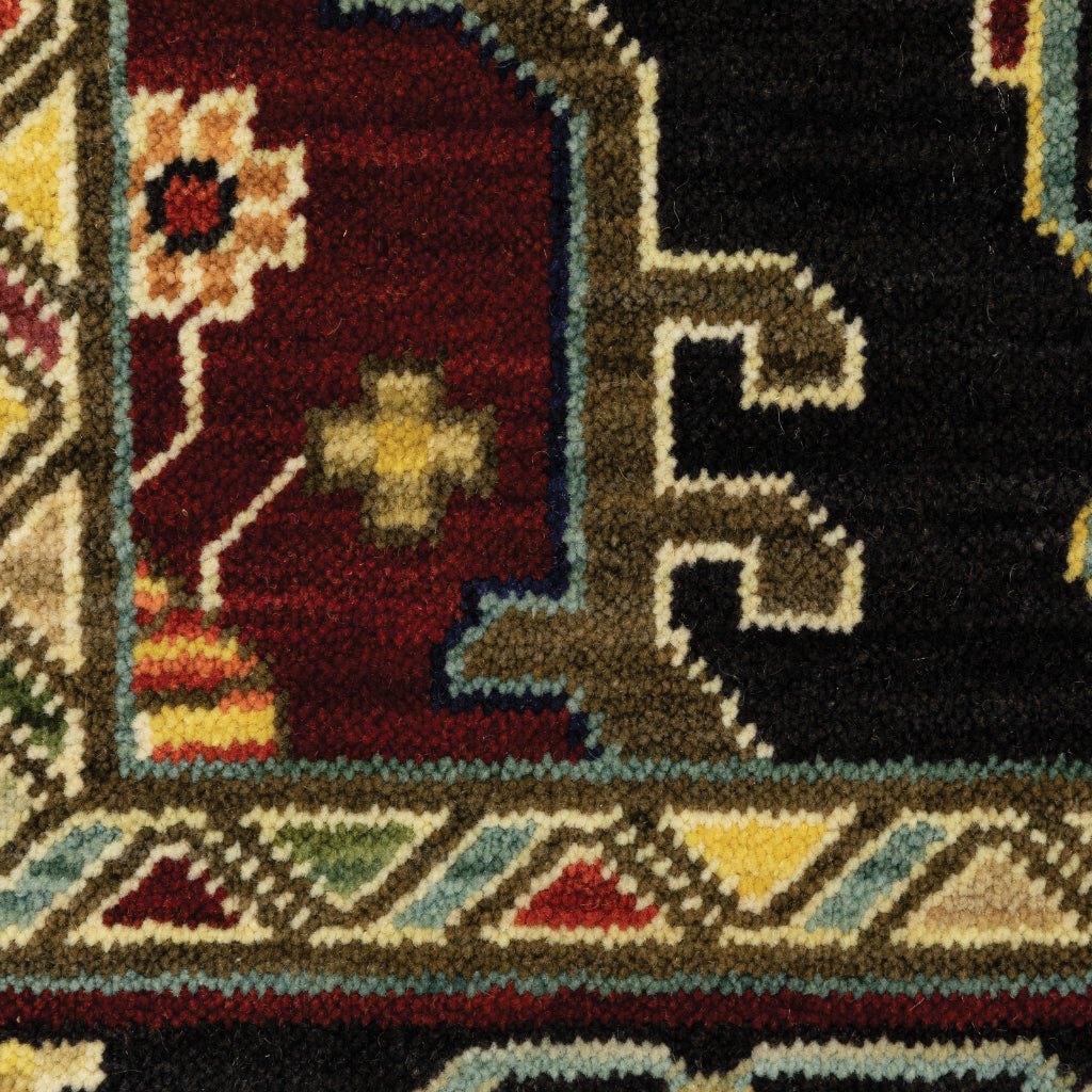 Oriental Weavers Lilihan 092R6 Multicolor Rectangle Indoor Runner - Soft & Durable Low Pile Rug with Medallion Design-