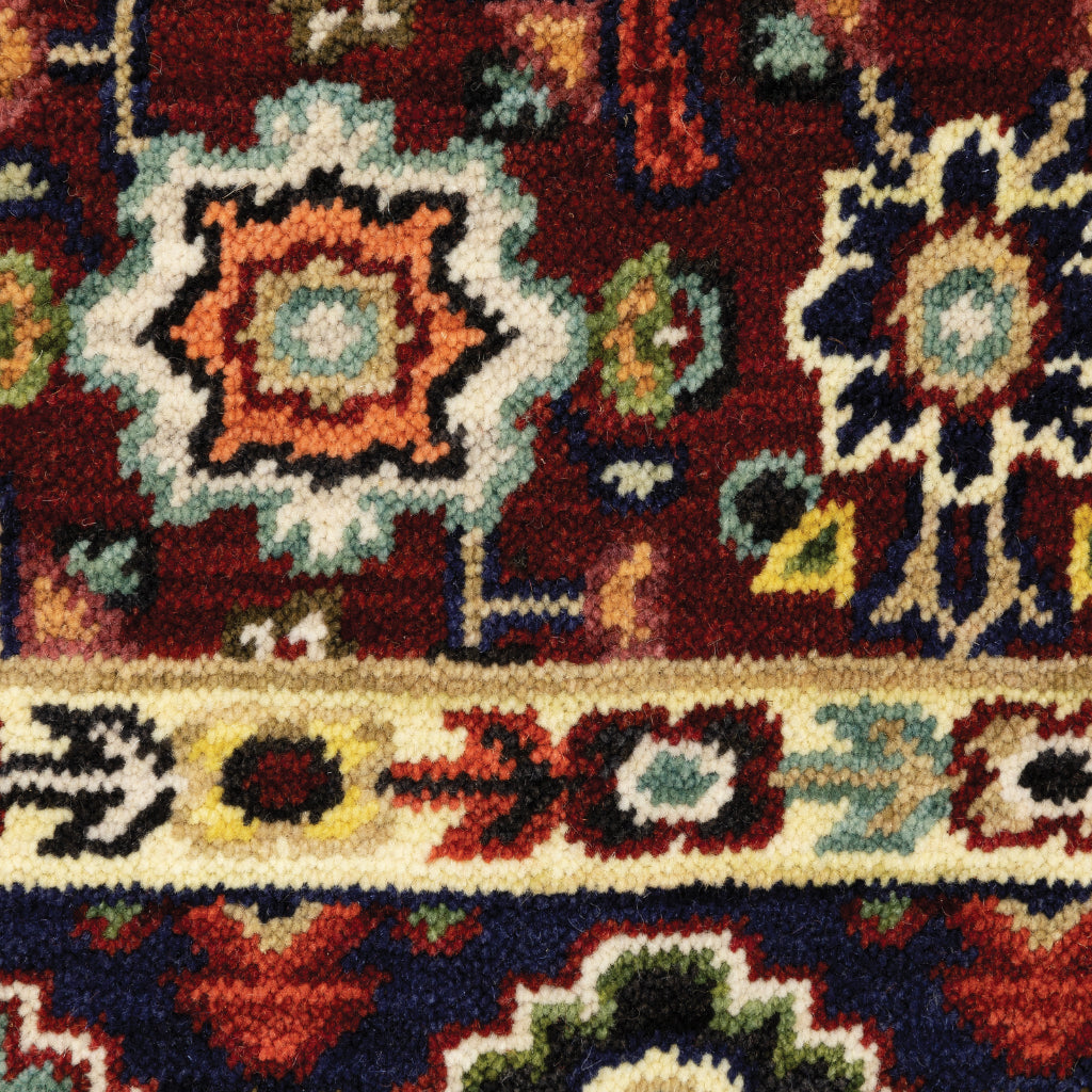 Oriental Weavers Lilihan 1802W Multicolor Rectangle Indoor Runner - Soft & Durable Low Pile Rug with Oriental Design-