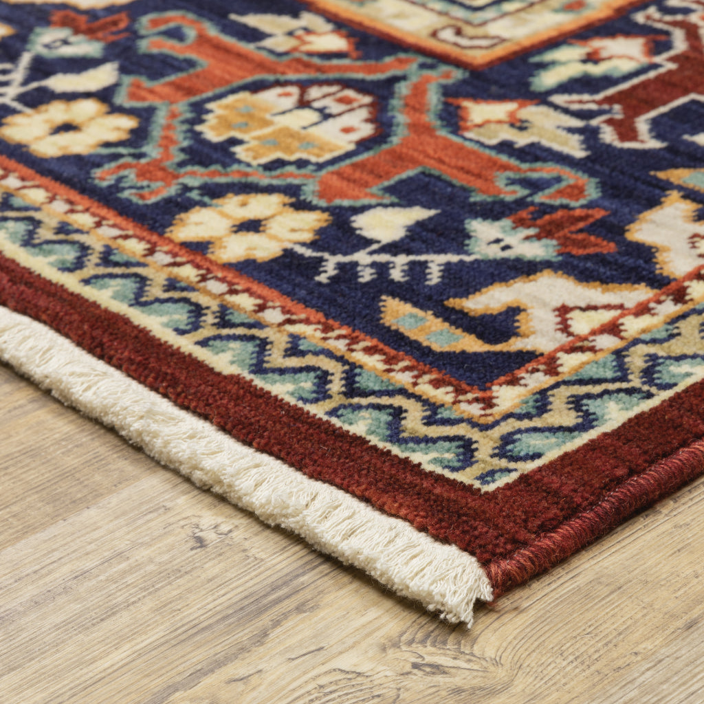 Oriental Weavers Lilihan 2062R Multicolor Rectangle Indoor Area Rug - Soft & Durable Low Pile Rug with Oriental Design-