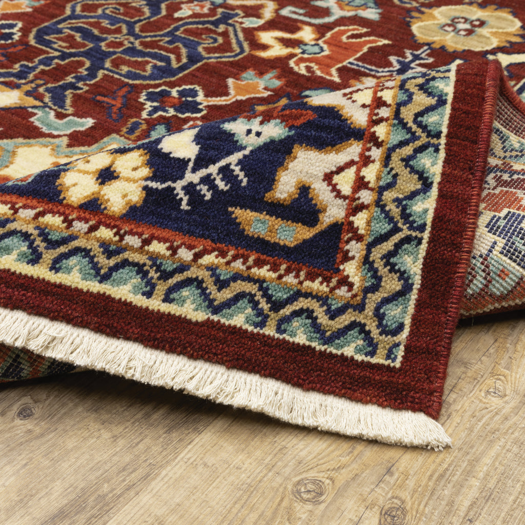 Oriental Weavers Lilihan 2062R Multicolor Rectangle Indoor Area Rug - Soft & Durable Low Pile Rug with Oriental Design-