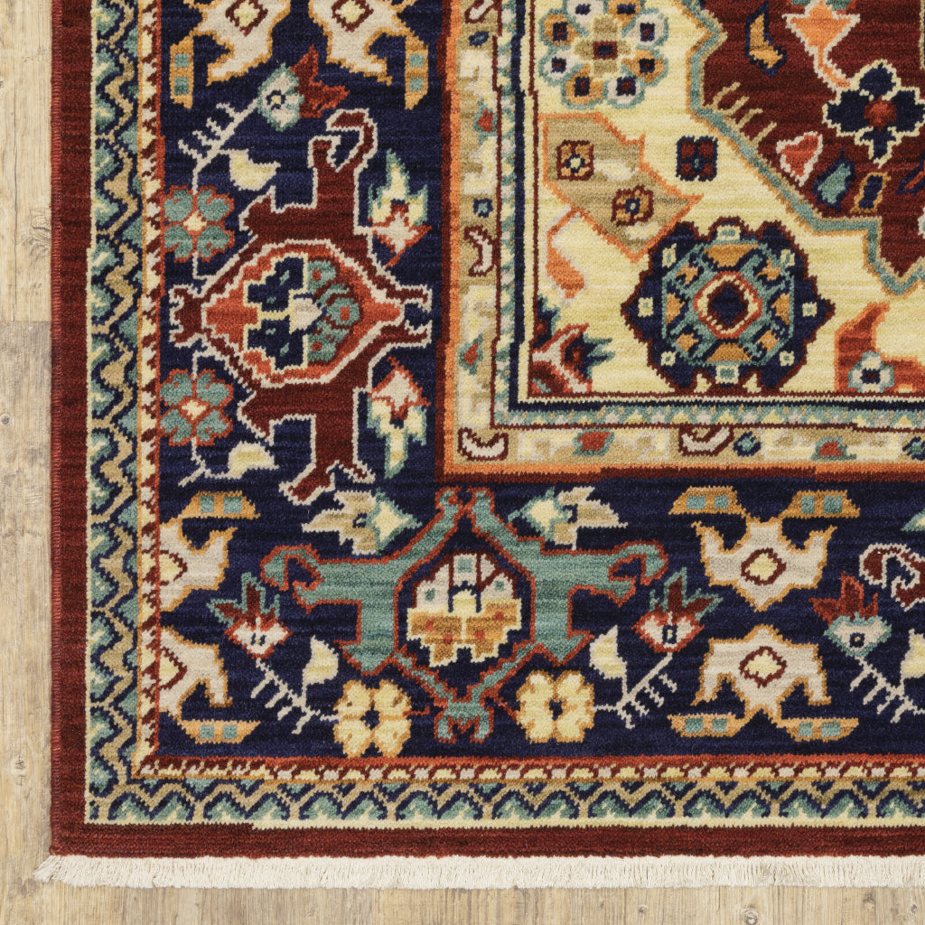 Oriental Weavers Lilihan 2062R Multicolor Rectangle Indoor Runner - Soft & Durable Low Pile Rug with Oriental Design-