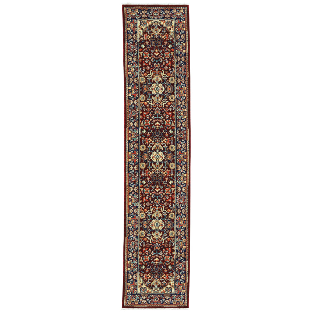 Oriental Weavers Lilihan 2062R Multicolor Rectangle Indoor Runner - Soft & Durable Low Pile Rug with Oriental Design-