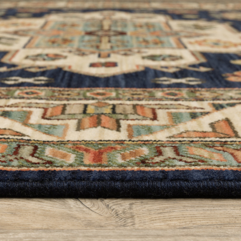 Oriental Weavers Lilihan 532B6 Multicolor Rectangle Indoor Runner - Soft & Durable Low Pile Rug with Tribal Design-