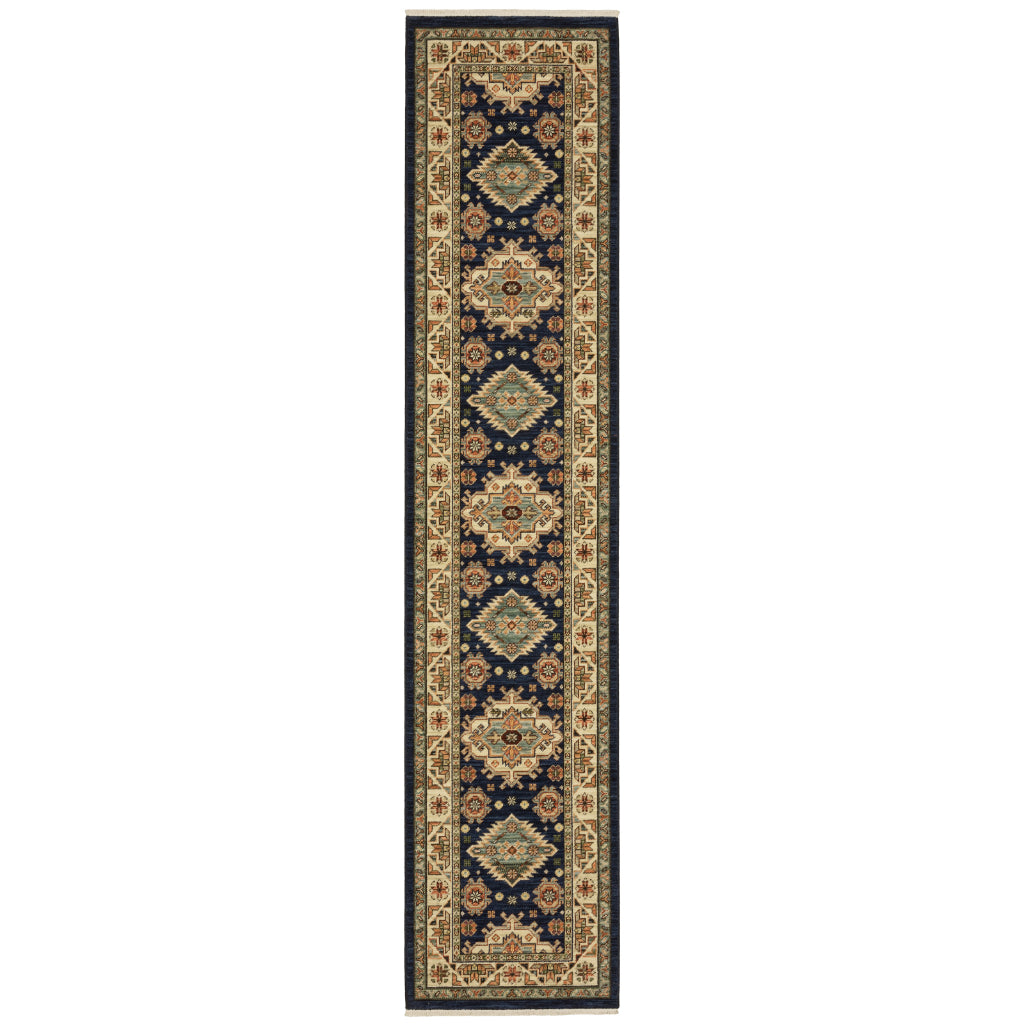 Oriental Weavers Lilihan 532B6 Multicolor Rectangle Indoor Runner - Soft & Durable Low Pile Rug with Tribal Design-