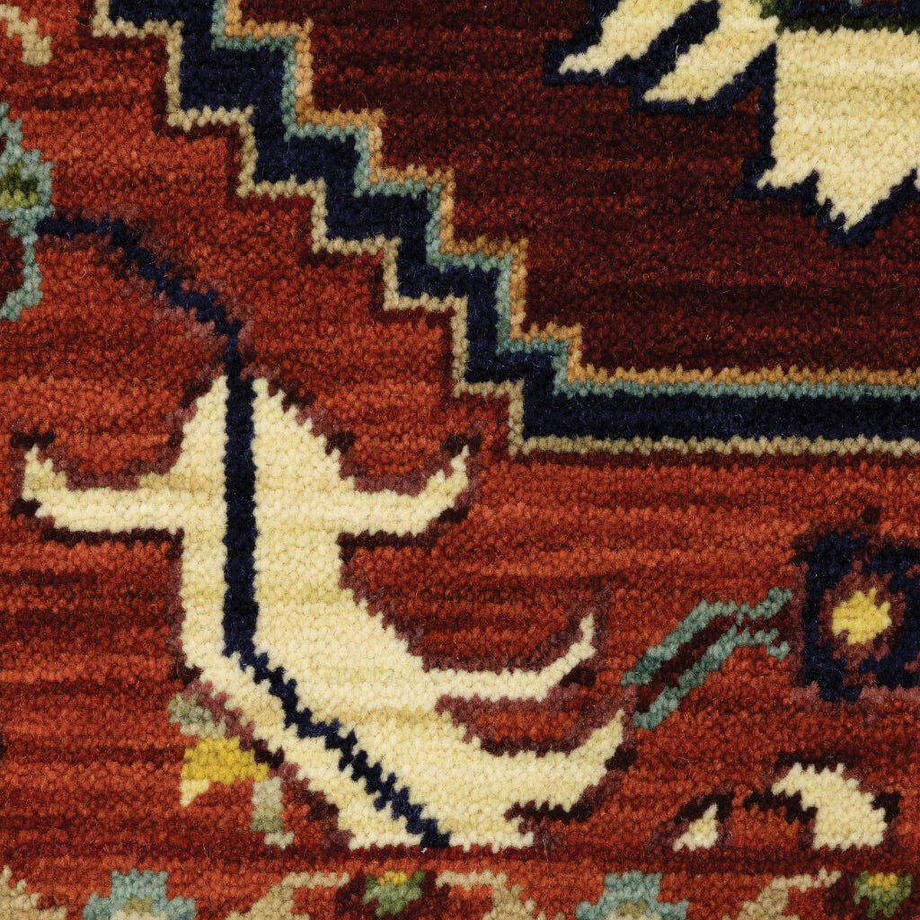 Oriental Weavers Lilihan 5502C Multicolor Rectangle Indoor Runner - Soft & Durable Low Pile Rug with Medallion Design-