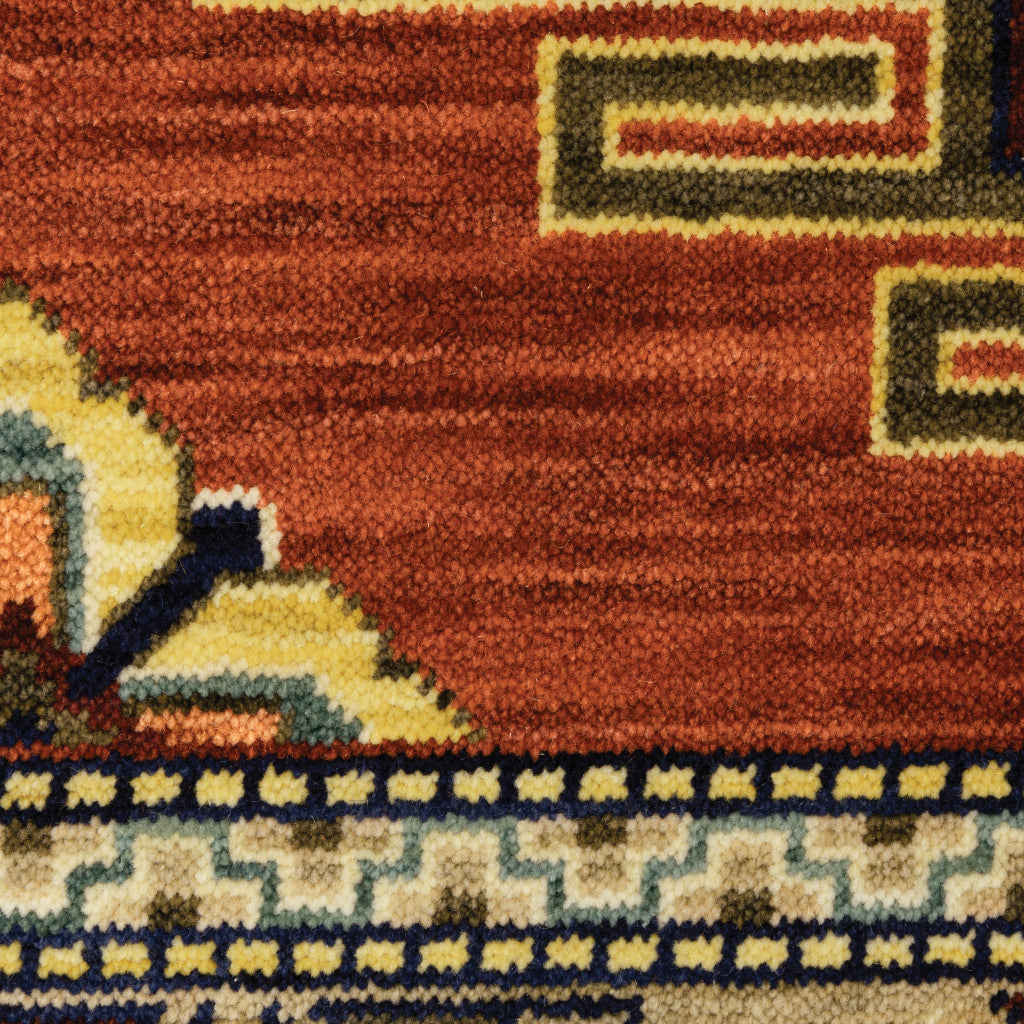 Oriental Weavers Lilihan 5504P Multicolor Rectangle Indoor Runner - Soft & Durable Low Pile Rug with Medallion Design-