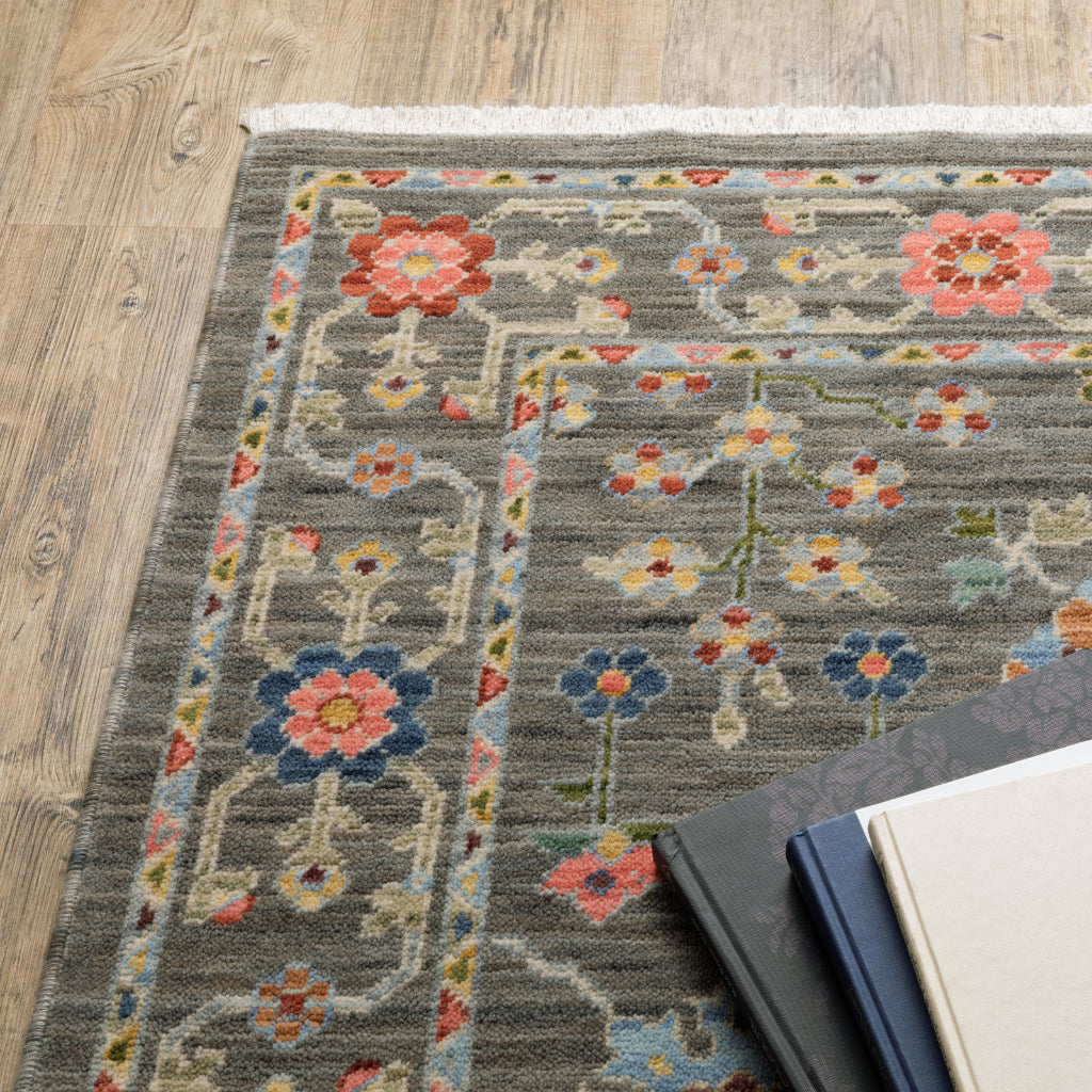 Oriental Weavers Lucca 093K1 Multicolor Rectangle Indoor Runner - Soft & Durable Low Pile Rug with Persian Design-