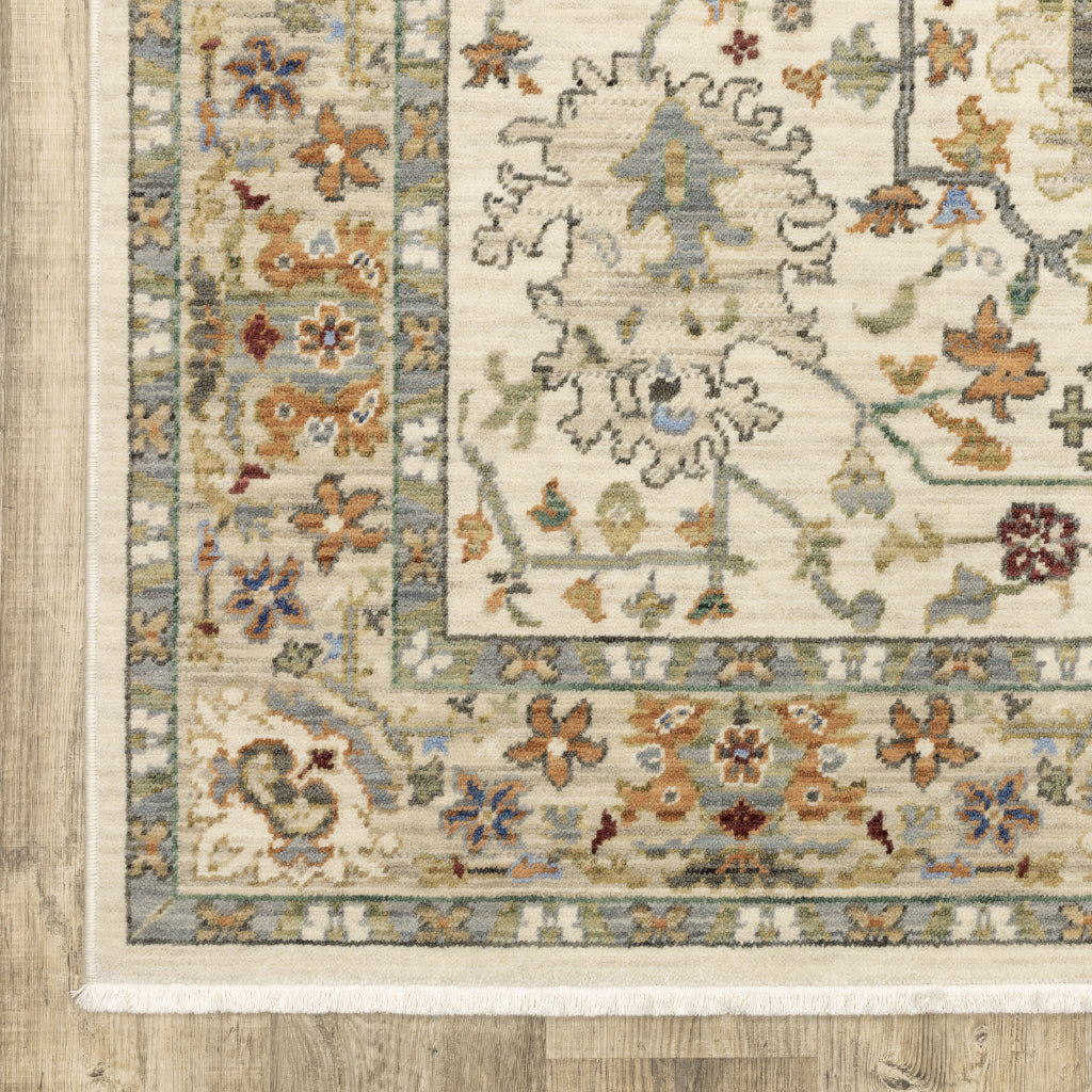 Oriental Weavers Lucca 2063Y Multicolor Rectangle Indoor Area Rug - Soft & Durable Low Pile Rug with Persian Design-