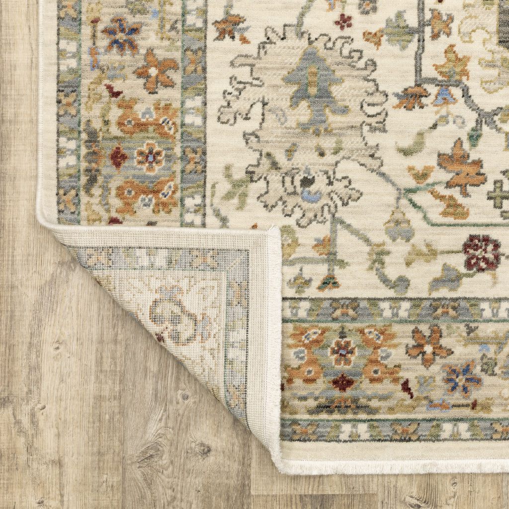Oriental Weavers Lucca 2063Y Multicolor Rectangle Indoor Area Rug - Soft & Durable Low Pile Rug with Persian Design-