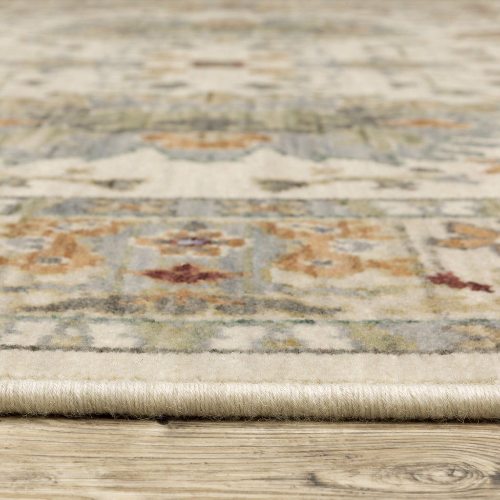 Oriental Weavers Lucca 2063Y Multicolor Rectangle Indoor Area Rug - Soft & Durable Low Pile Rug with Persian Design-