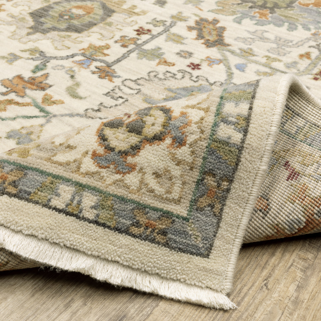 Oriental Weavers Lucca 2063Y Multicolor Rectangle Indoor Area Rug - Soft & Durable Low Pile Rug with Persian Design-