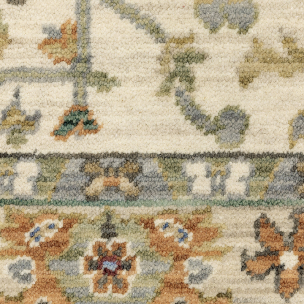 Oriental Weavers Lucca 2063Y Multicolor Rectangle Indoor Area Rug - Soft & Durable Low Pile Rug with Persian Design-