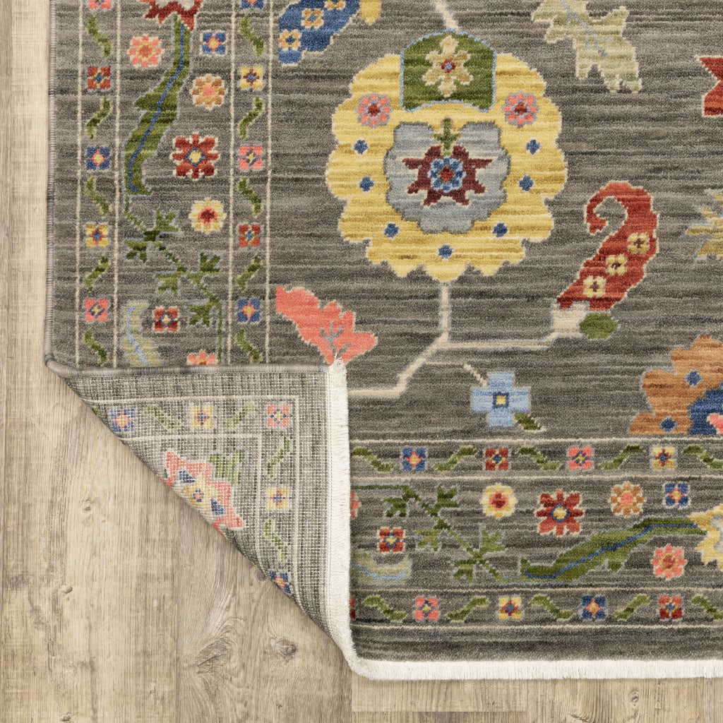 Oriental Weavers Lucca 5506K Multicolor Rectangle Indoor Area Rug - Soft & Durable Low Pile Rug with Persian Design-