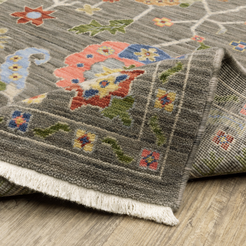 Oriental Weavers Lucca 5506K Multicolor Rectangle Indoor Area Rug - Soft & Durable Low Pile Rug with Persian Design-
