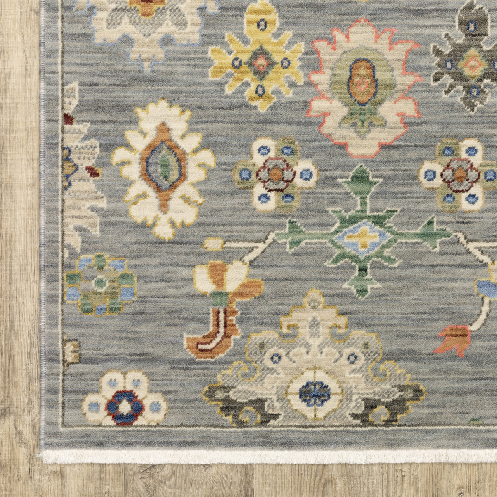 Oriental Weavers Lucca 5507E Multicolor Rectangle Indoor Area Rug - Soft & Durable Low Pile Rug with Persian Design-
